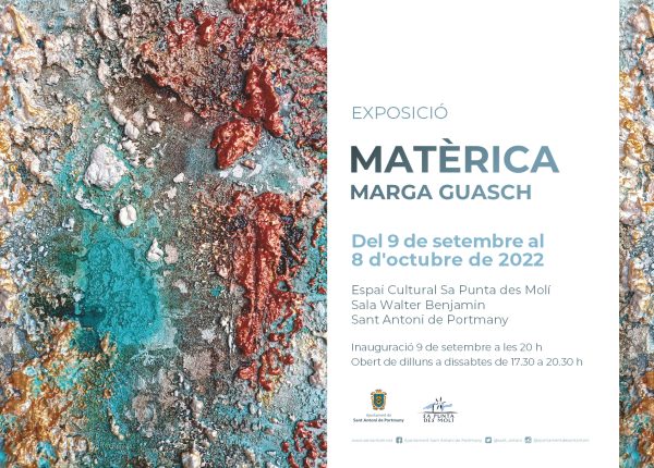 Inauguración de la exposición 'Matèrica' de Marga Guasch